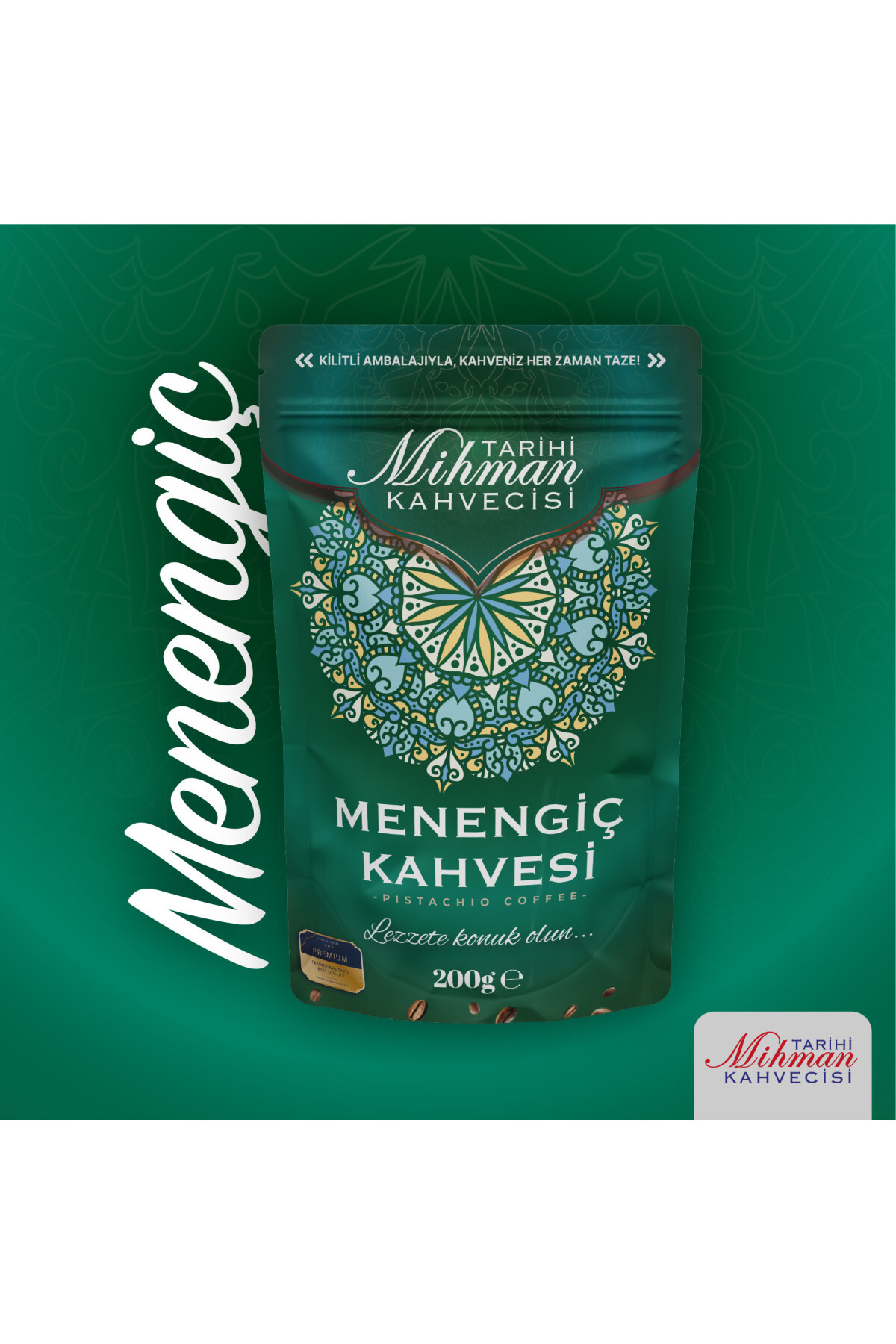 Tarihi Mihman Kahvecisi 200 Gr Menengic Kahvesi